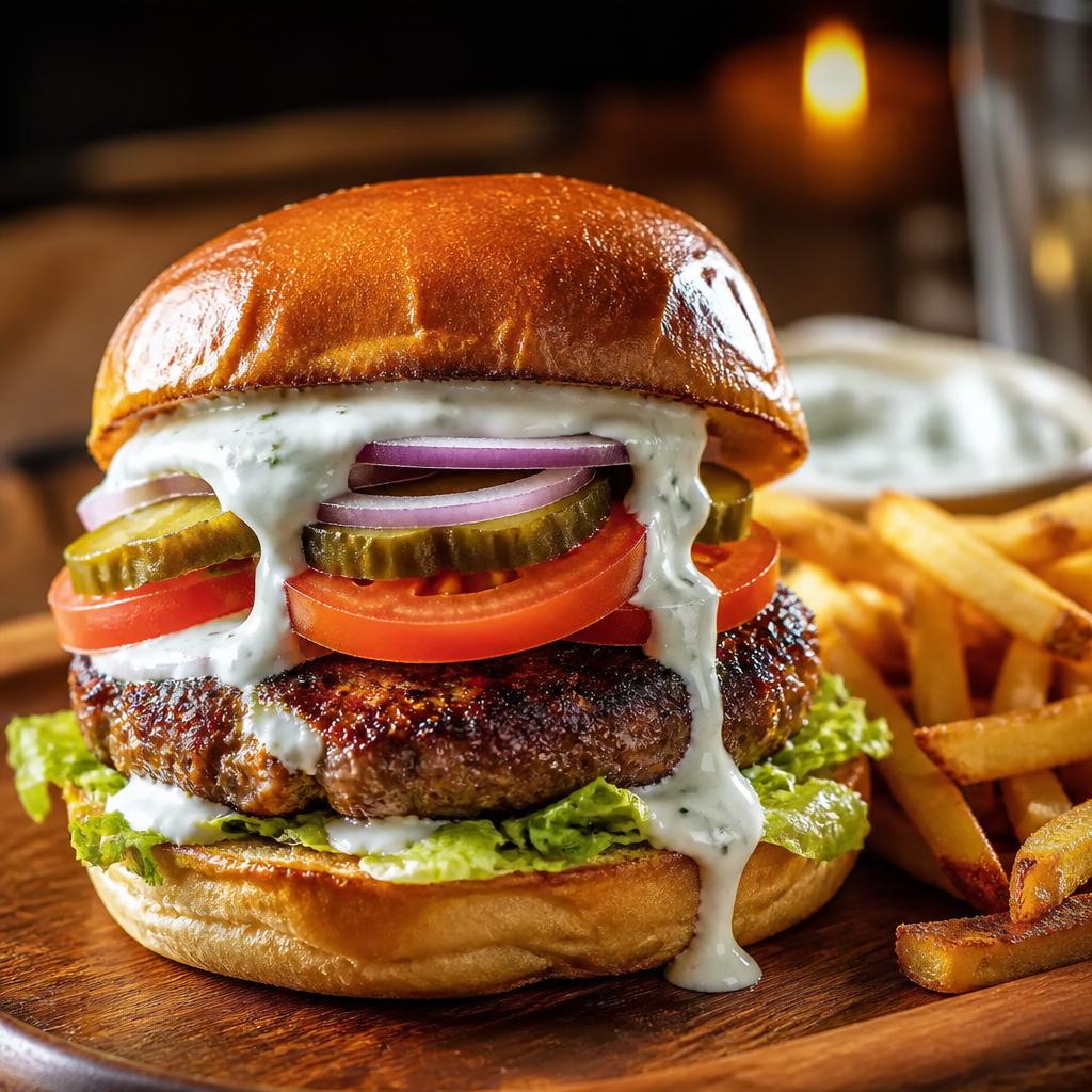 Lamb Burger