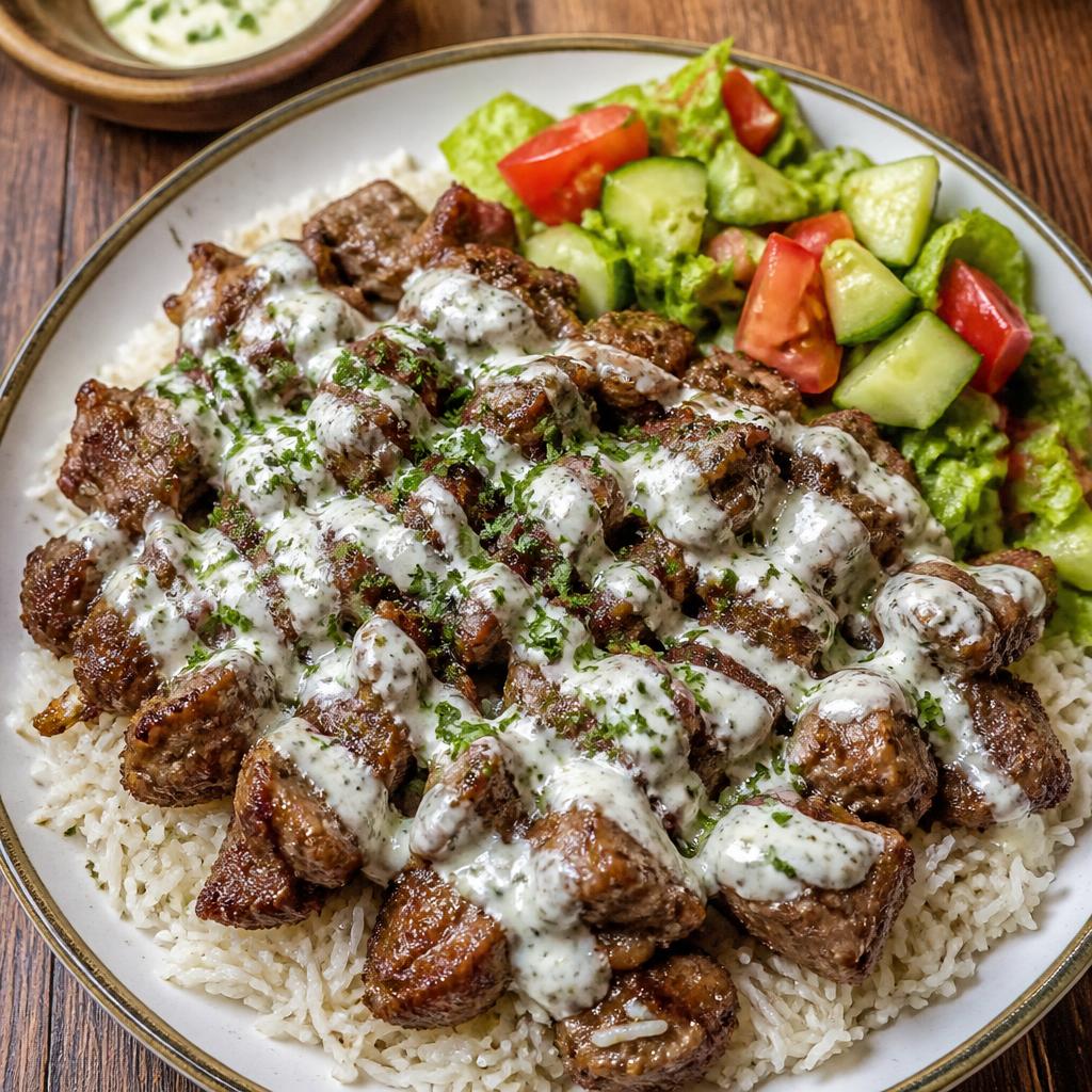 Lamb Over Basmati Rice